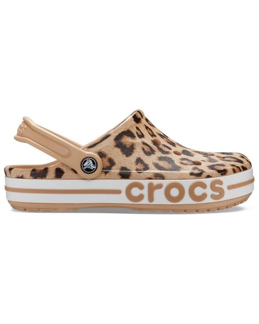 Crocs™ Leopard Bayaband Seasonal Printed Clog | Lyst Canada