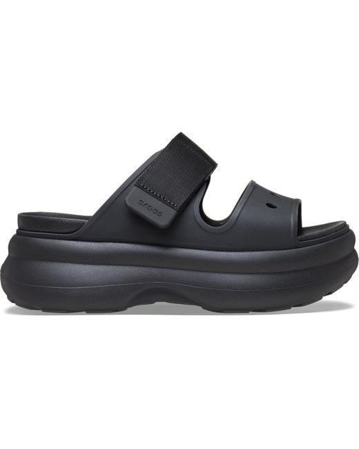 CROCSTM Black Soho Two Strap Sandal