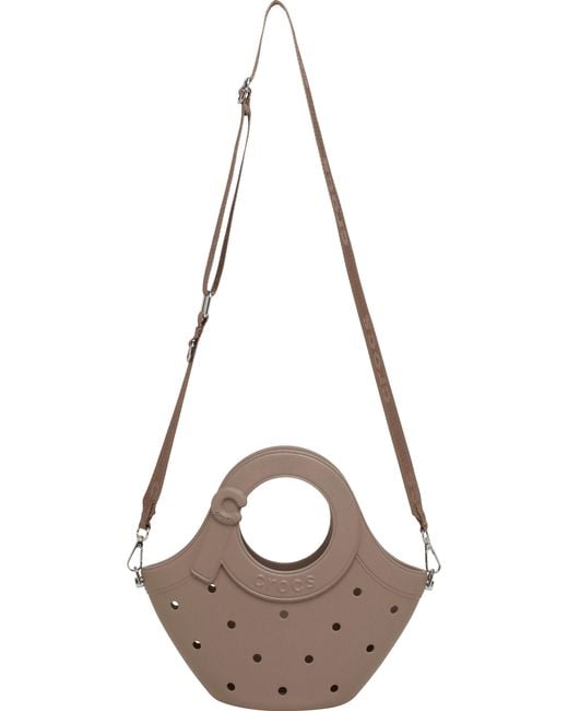 CROCSTM Black Small Handle Tote