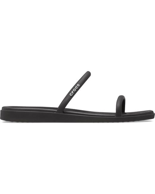 CROCSTM Black Miami Two Strap Sandal