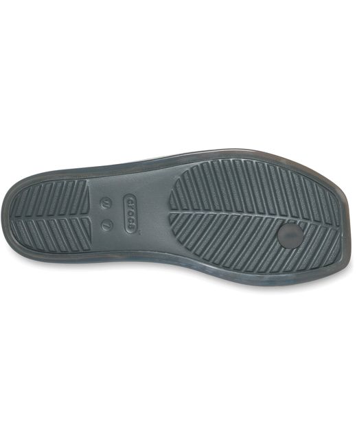 CROCSTM Black Miami Toe Loop Jelly Sandal