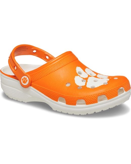 CROCSTM Orange Clemson Classic Clog
