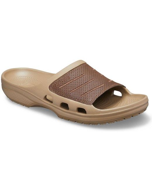 crocs men's bogota slide