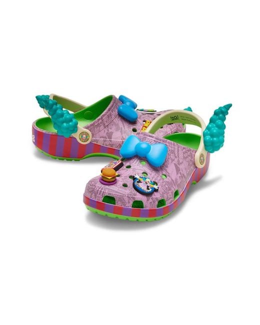 The Simpsons Krusty The Clown Classic Sabots Multi CROCSTM en coloris Green
