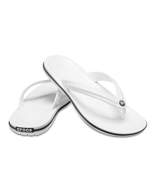 CROCSTM Black | unisex | crocbandTM | flips | weiß | 36