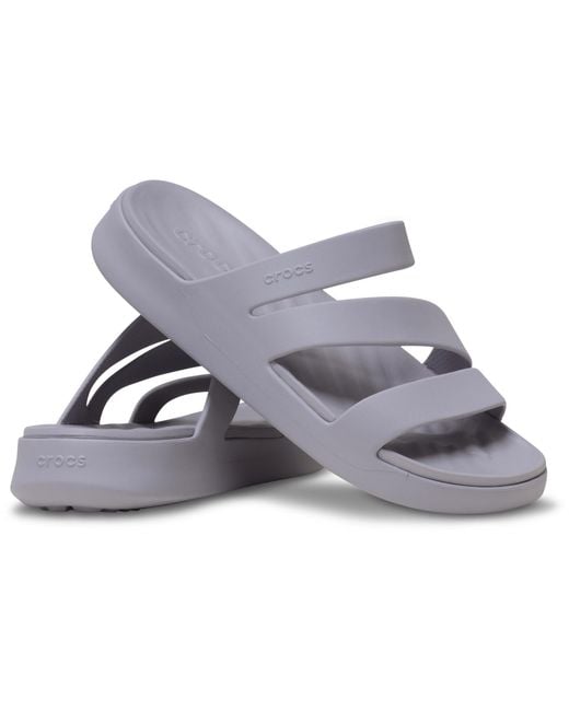 CROCSTM Black Getaway Strappy