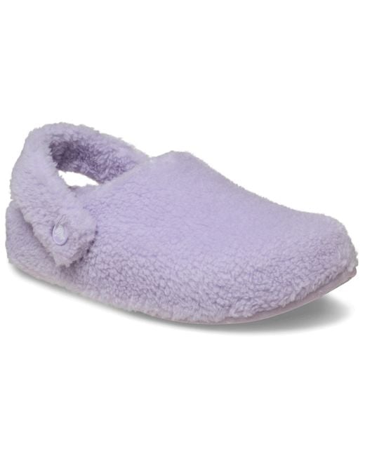 CROCSTM Purple Classic Cozzzy Slipper