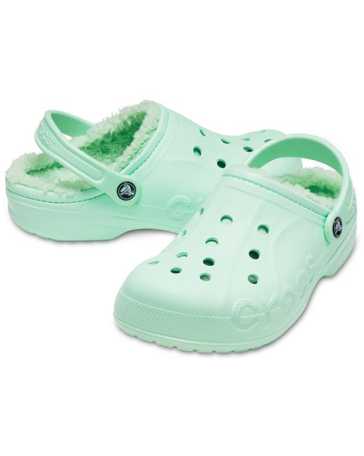 Crocs™ Neo Mint / Neo Mint Baya Lined Clog in Green for Men - Lyst