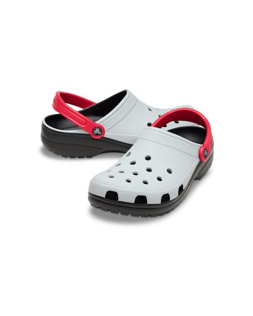 CROCSTM Black Classic Retro Sport Clog; Mirage