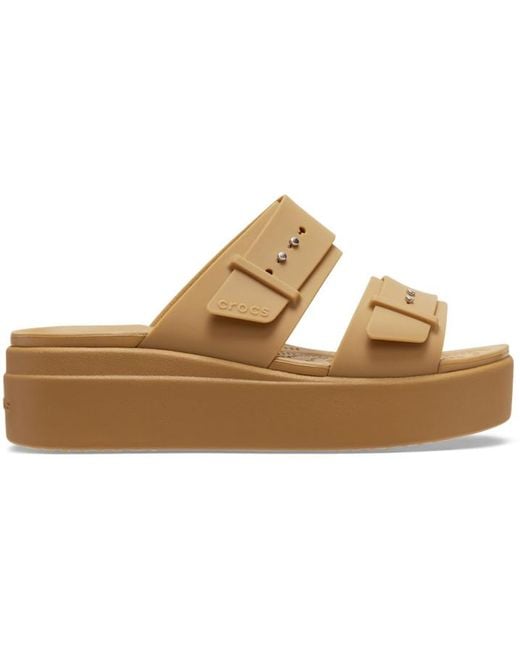 CROCSTM Black Brooklyn Buckle Low