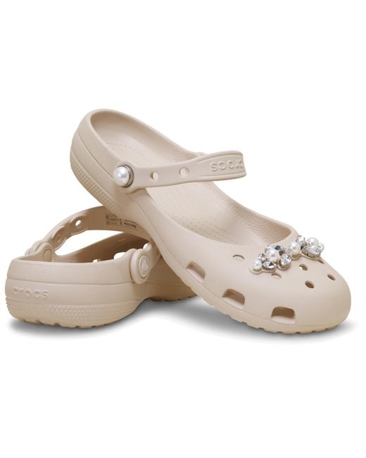 CROCSTM Black Classic Pearls Ballet