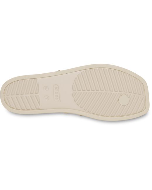 CROCSTM Black Miami Studded Flip