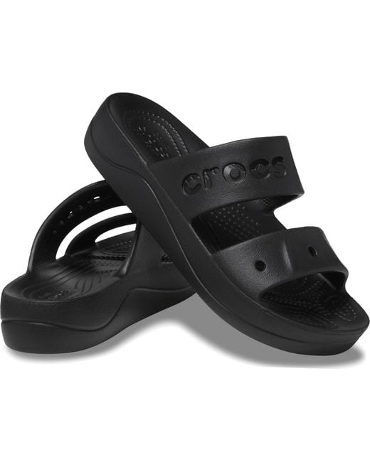 CROCSTM Sandals - Waterproof - Thermoplastic Eva And Tpu Upper - Vegan Construction Black