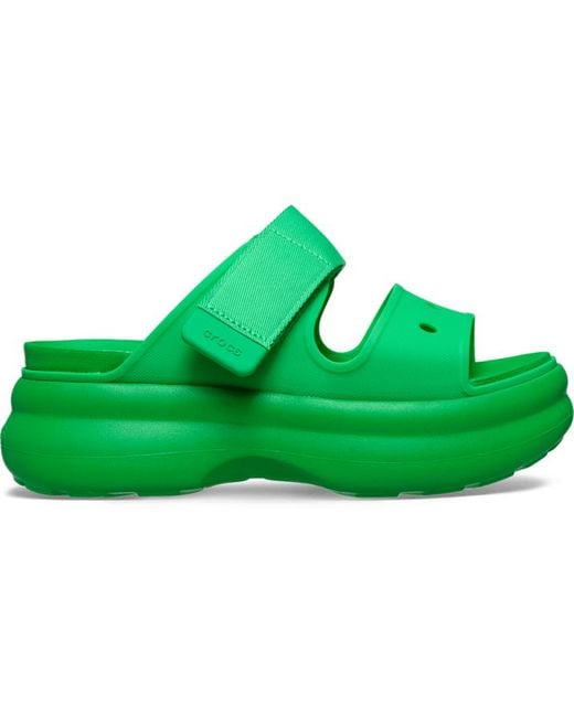 CROCSTM Green Soho Two Strap Sandal