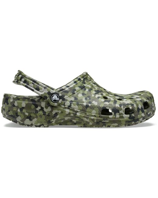CROCSTM Black Classic Confetti Clog