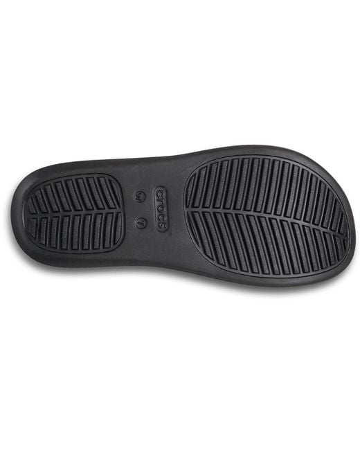 CROCSTM Black Getaway Platform Toe Loop