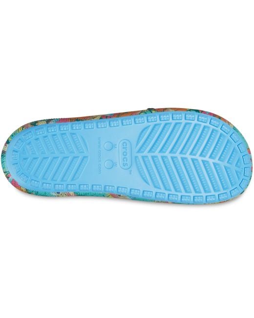 CROCSTM Black Disney Stitch Classic Slide; Oxygen