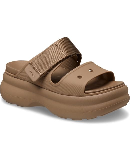 CROCSTM Black Soho Two Strap Sandal