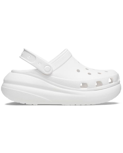 Crocsâ¢ Classic Crush Clog in White | Lyst