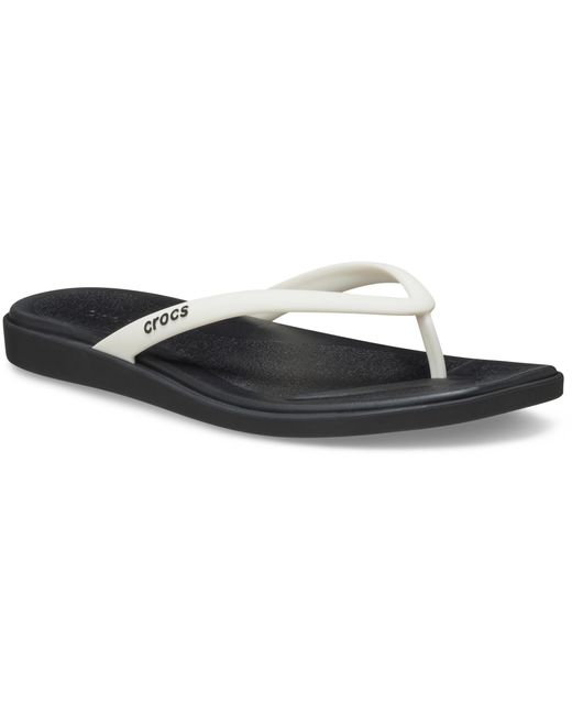 CROCSTM Black Miami Square Two Tone Flip