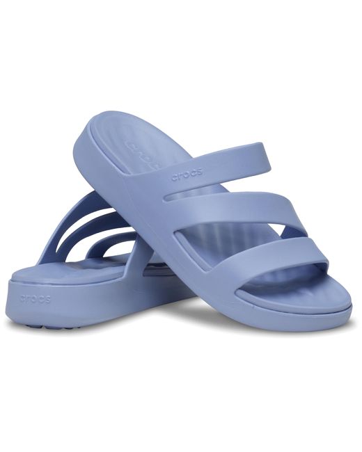 CROCSTM Black Getaway Strappy