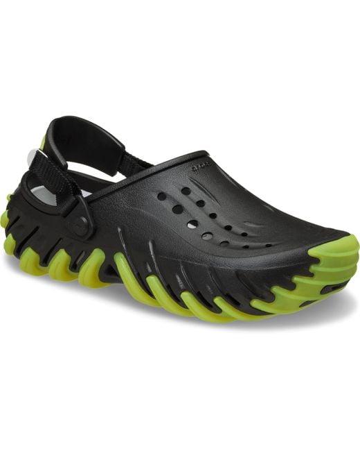 CROCSTM Black Echo Icy Ro Clog