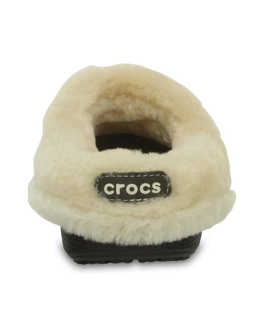 Crocs classic mammoth luxe shearling lined clog sales