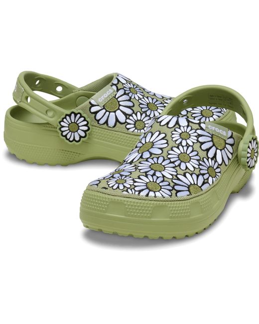 CROCSTM Black Crafted Daisy