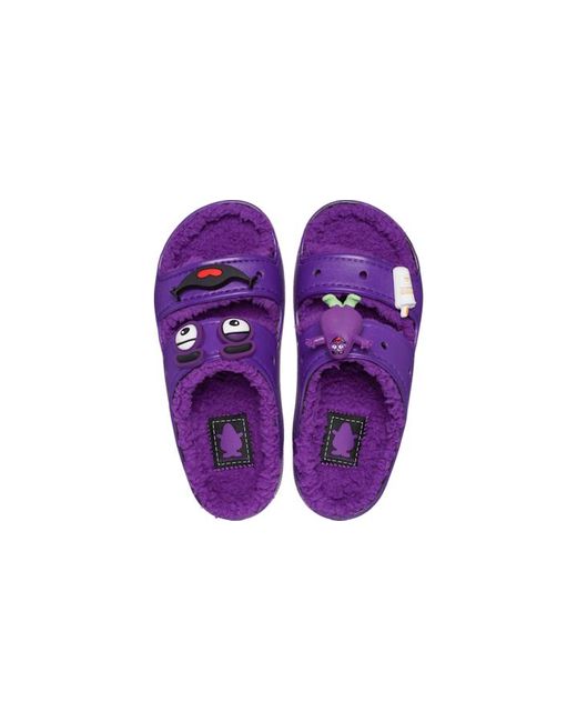 CROCSTM Purple Mcdonald's X Grimace Cozzzy Sandal
