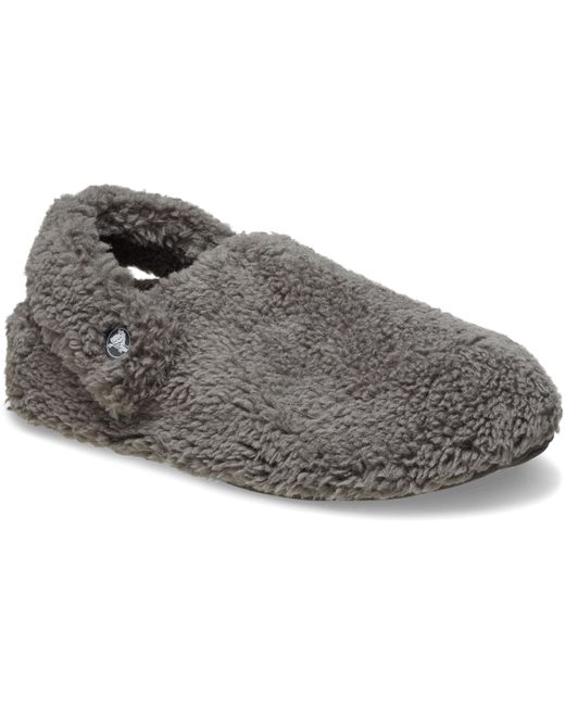 CROCSTM Black Classic Cozzzy Slipper
