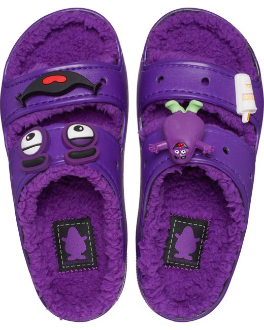 CROCSTM Purple | unisex | mcdonalds x grimace cozzzy | sandalen | | 36