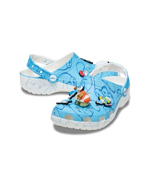 Smurfs Classic Sabots Multi CROCSTM en coloris Blue