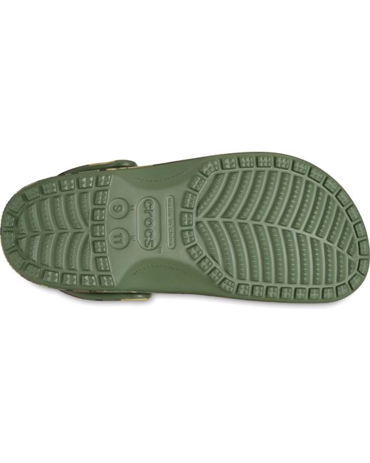 CROCSTM Black | unisex | classic camouflage | clogs | grün | 37