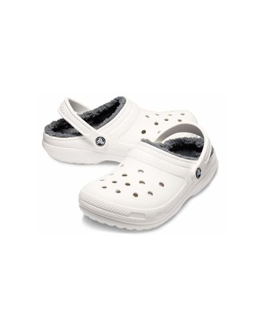 CROCSTM White | unisex | classic lined | clogs | weiß | 33