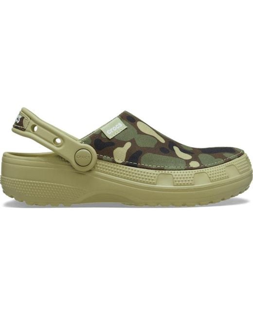 CROCSTM Green Crafted Camo Clog