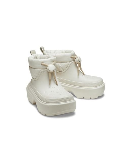 Crocs™ Stomp Puff Boot in Black Lyst