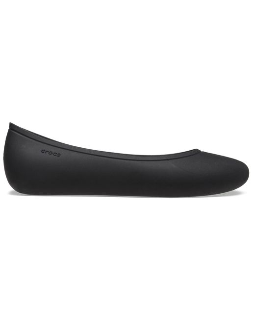 CROCSTM Black Brooklyn Flat