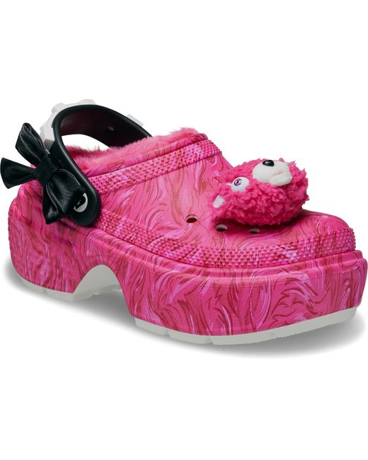 CROCSTM Black Fortnite X Stomp Lined Clog Cuddle Team Leader