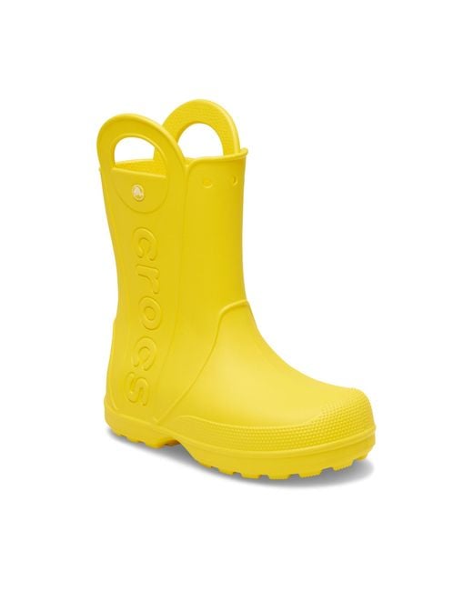 CROCSTM Yellow Handle It Rain Boot