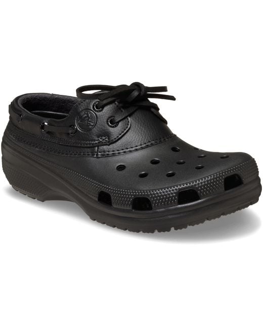 CROCSTM Black Classic Boat Shoe