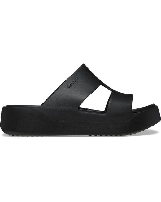 CROCSTM Black | damen | getaway platform h-strap | sandalen | schwarz | 34
