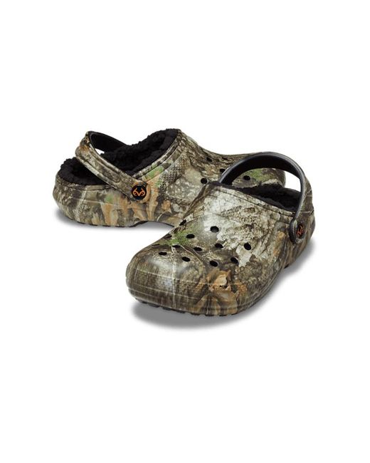 CROCSTM Black Realtree Apx Lined Classic Clog