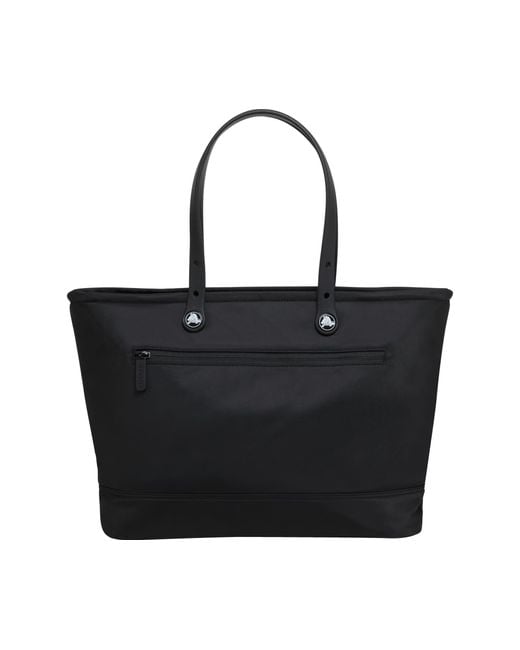 CROCSTM Black Nylon Tote