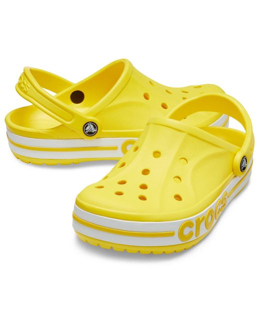 crocs for men yellow