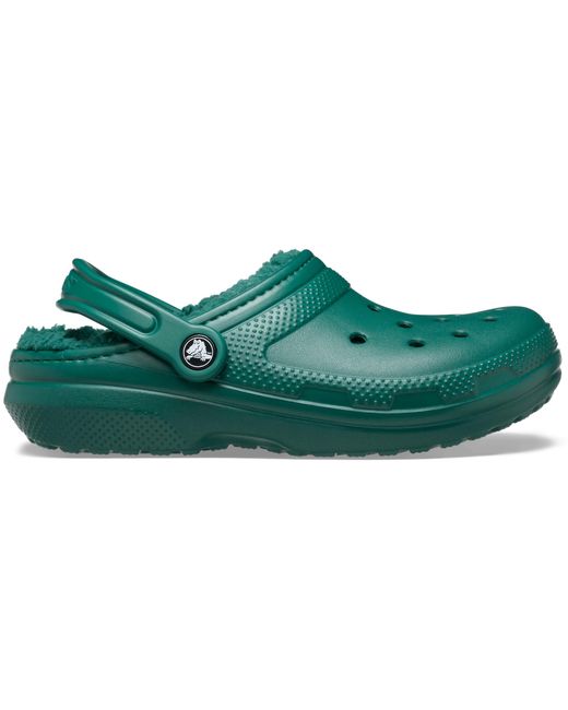 CROCSTM Green Classic Lined Clog Emerald Size 7 Uk / 8 Uk