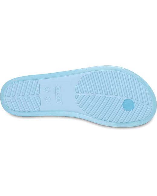 CROCSTM Black Miami Round Toe Jelly Flip