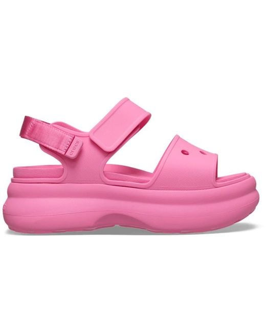 Crocs™ Soho Y-Strap Sandal in Pink | Lyst