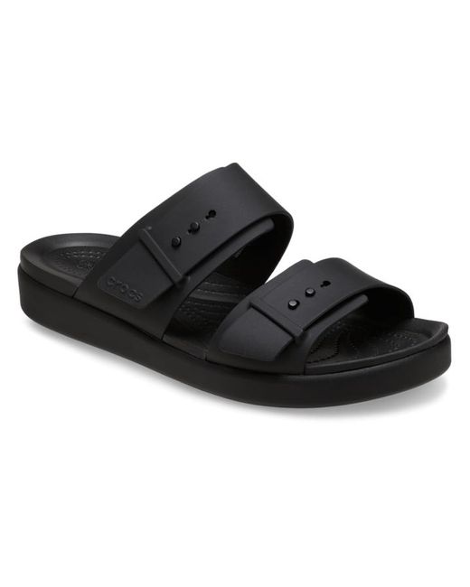 CROCSTM Black | damen | brooklyn buckle low low | sandalen | schwarz | 33