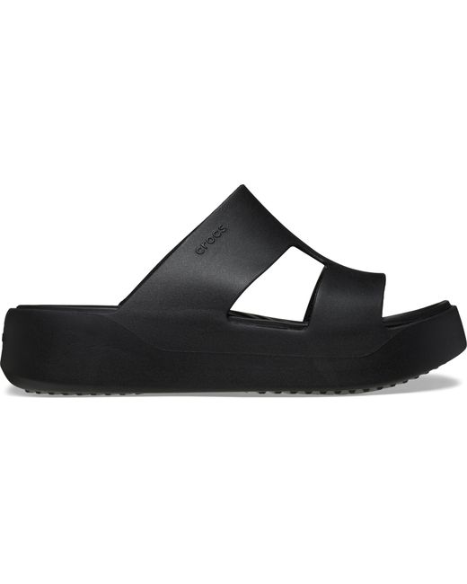 CROCSTM Black Getaway Platform H-Strap