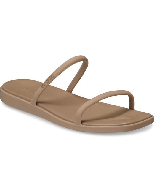 CROCSTM Black Miami Two Strap Sandal
